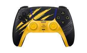 שלט משחק Sony DualSense Marvel’s Wolverine Battle Yellow Limited Edition 1
