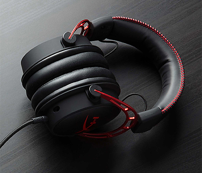 אוזניות גיימינג HyperX Cloud Alpha עם 