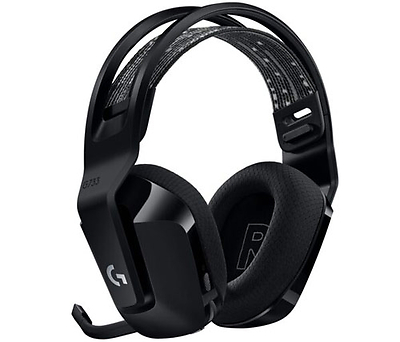 אוזניות גיימינג אלחוטיות Logitech G733 Lightspeed Wireless RGB עם מיקר
