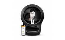 שירותים רובוטיים לחתולים Litter-Robot 4 Open Air בצבע שחור - משלוח חינם