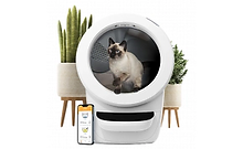 שירותים רובוטיים לחתולים Litter-Robot 4 Open Air בצבע לבן -משלוח חינם